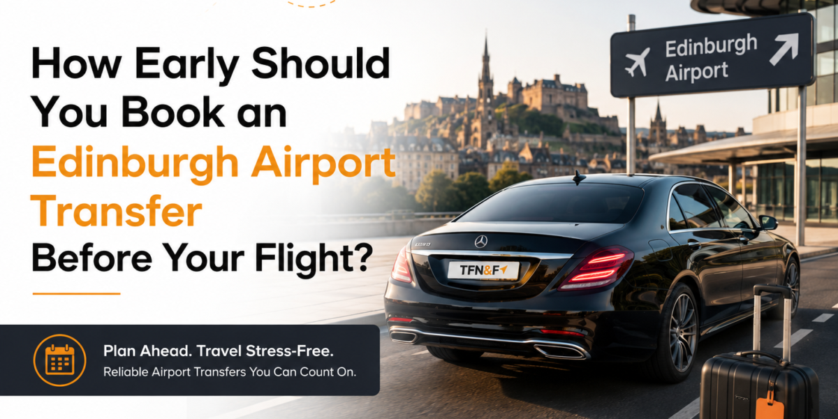 How Early Should You Book an Edinburgh Airport Transfer Before Your Flight?