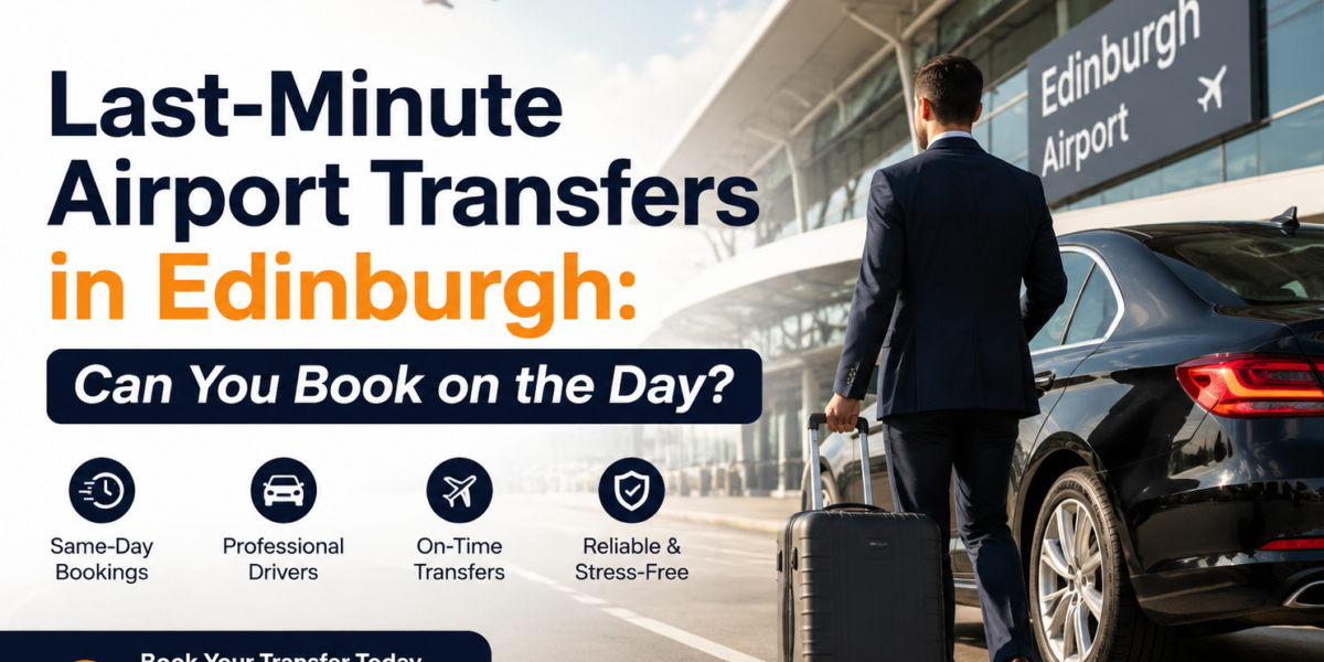 Last-Minute Airport Transfers in Edinburgh: Can You Book on the Day?